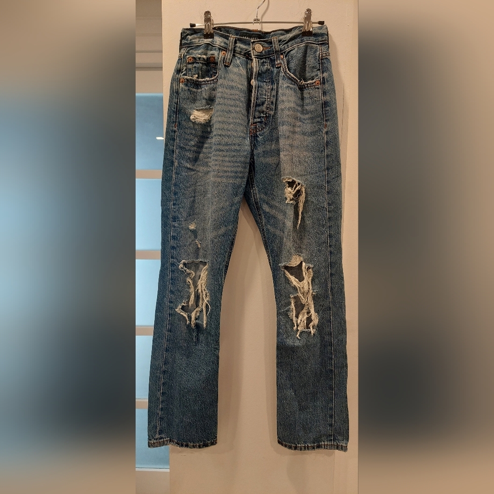 Blue Denim Jeans - Picture 2 of 11